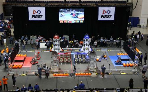 2019 SBPLI Long Island Regional FIRST Robotics Competition #1 Day 1